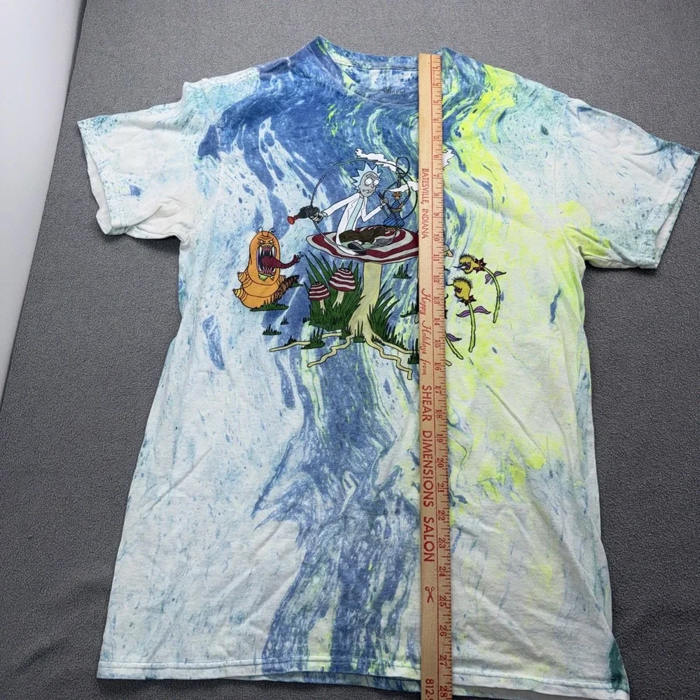 Ripple Junction Rick And Morty Adult Swim 2017 T-shirt Size Medium Tee Tie Dye